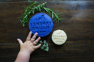Lavender sensory dough