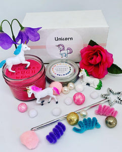 Sensory Dough play kit: Unicorn
