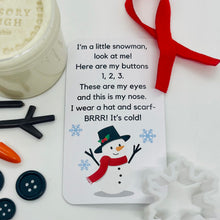 Load image into Gallery viewer, Snowman mini kit