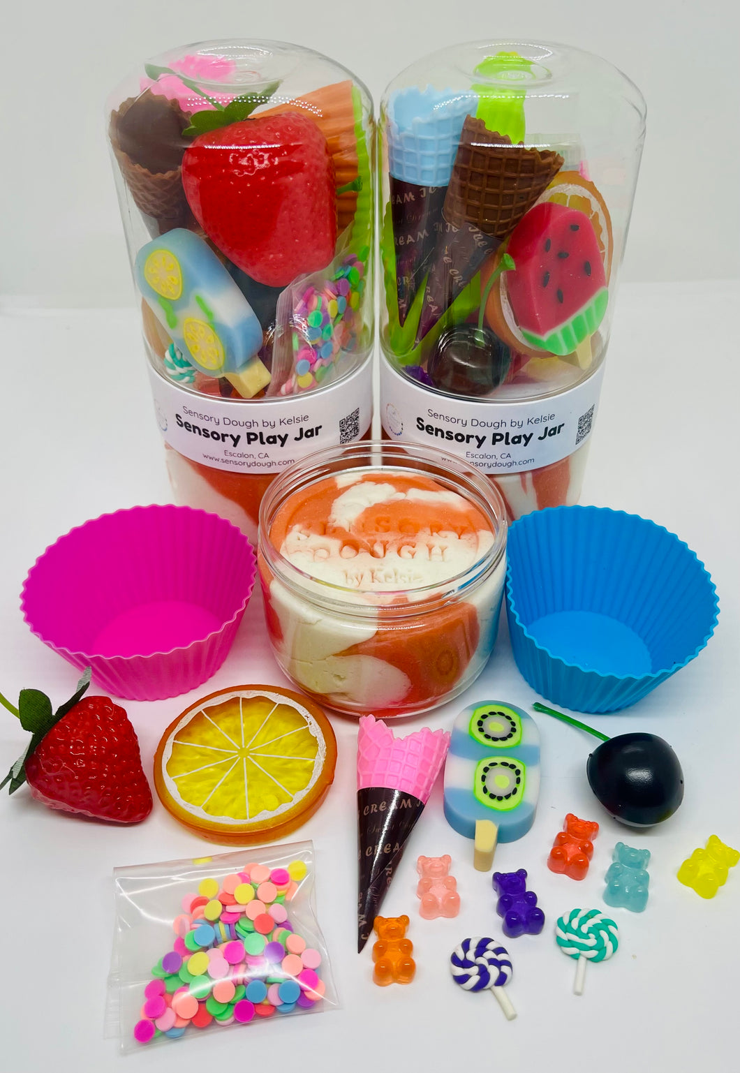 Sensory Dough Play Kit: Sweet Treats