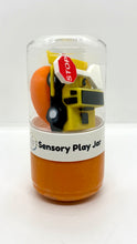 Load image into Gallery viewer, Toddler Sensory Play Jar: Construction **no small parts**