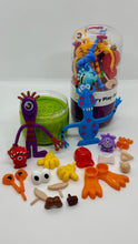 Load image into Gallery viewer, Sensory Dough Play Jar: Build a Monster