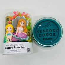 Load image into Gallery viewer, Sensory Dough Play Jar: Mermaid