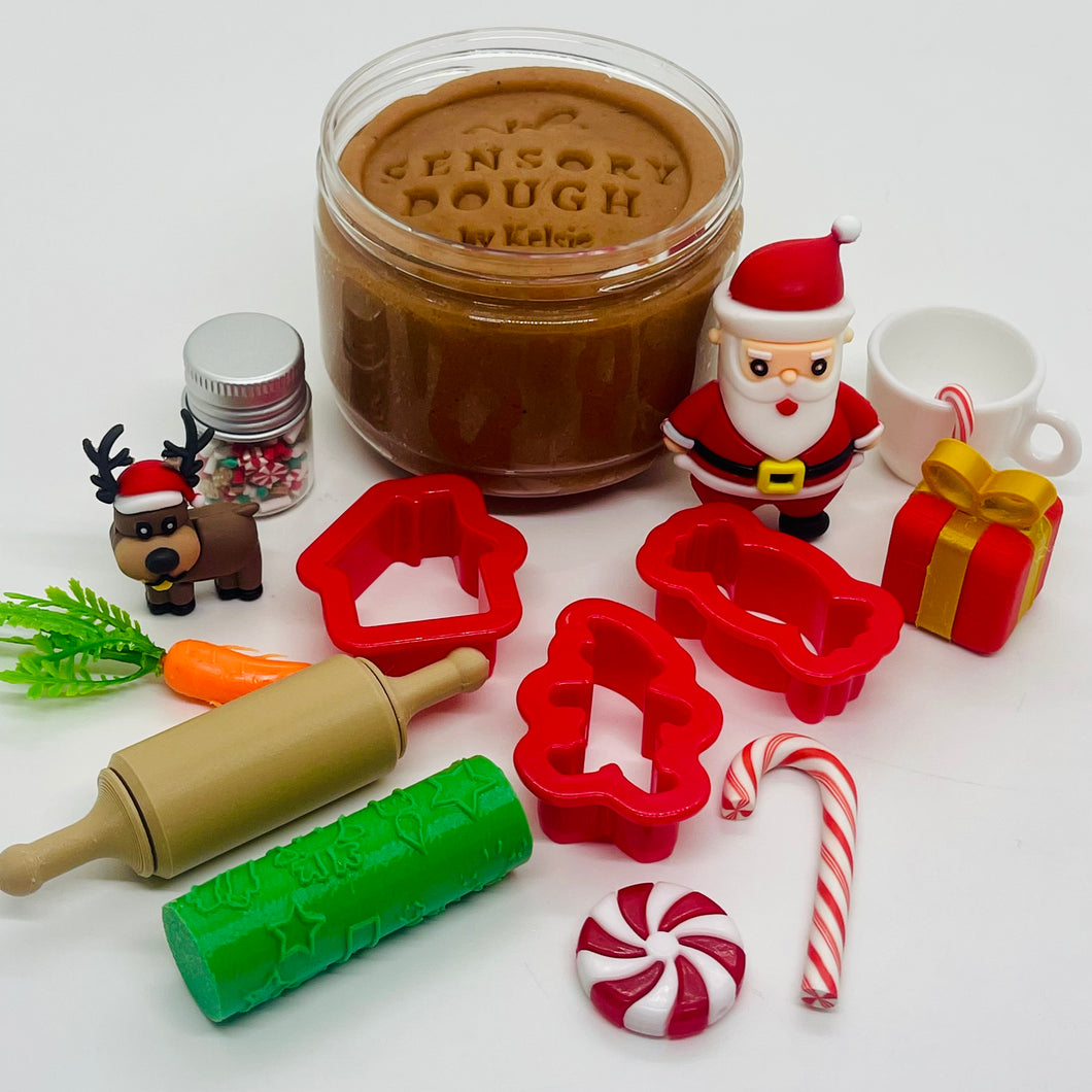 Sensory Dough Play Kit: Cookies for Santa