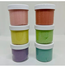 Load image into Gallery viewer, Set of 6 pastel colored 2 oz sensory dough