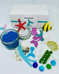 Sensory Dough play kit: Mermaid