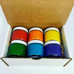 Set of 6 classic 2 oz sensory dough