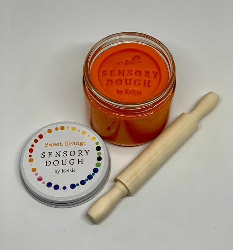 Sweet Orange sensory dough