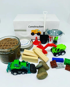 Sensory Dough play kit: Construction